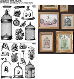 IOD Clear Stamps - Pastiche (2 sheets)