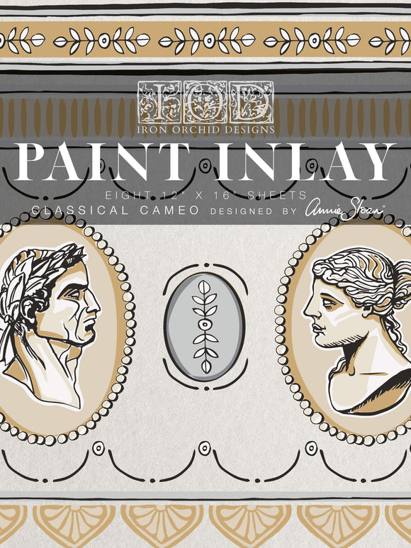 IOD Paint Inlays - Classical Cameo