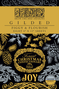 IOD Gilded Transfer - Figgy & Flourish