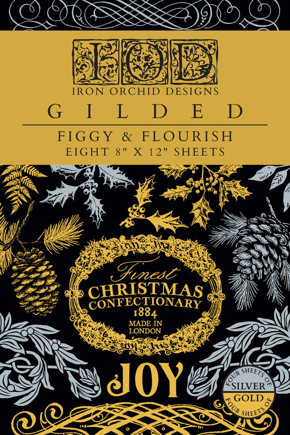 IOD Gilded Transfer - Figgy & Flourish