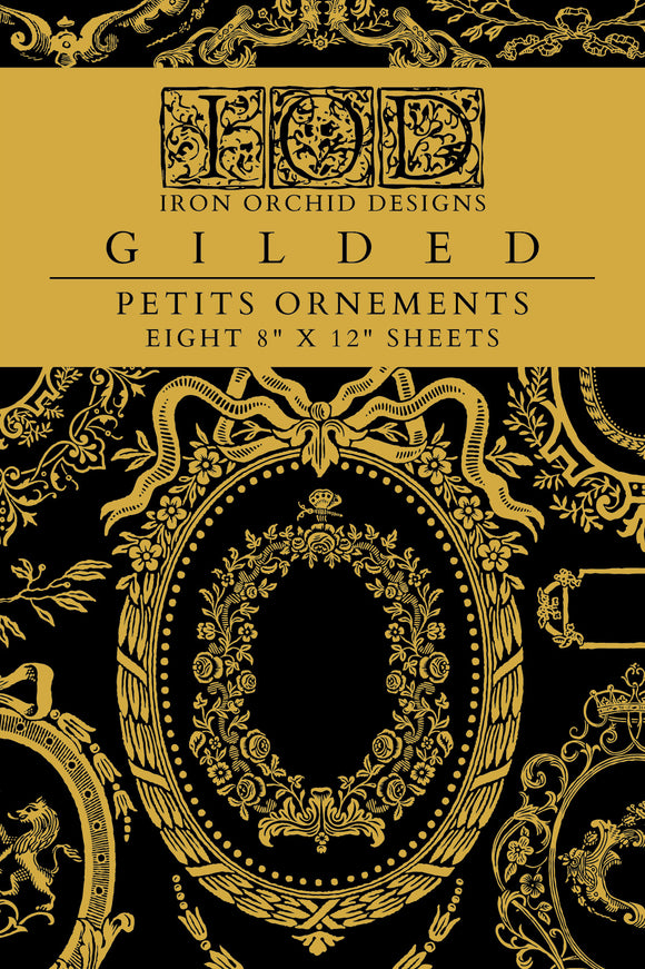 IOD Gilded Transfer - Petits Ornements