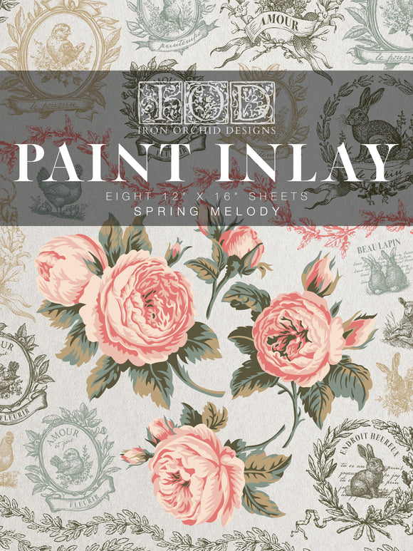 IOD Paint Inlays - Spring Melody