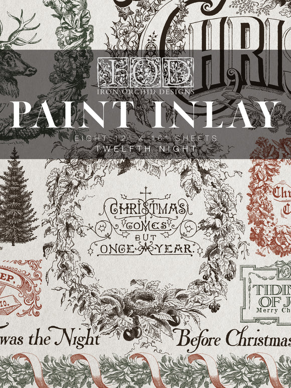 IOD Paint Inlays - Twelfth Night