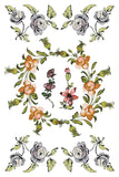 IOD Full Colour Transfer - Fairy Tale Florals