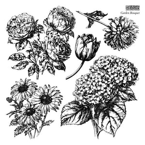 IOD Clear Stamps - Garden Bouquet