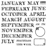 IOD Clear Stamps - A Timely Tale