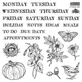 IOD Clear Stamps - A Timely Tale