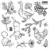 IOD Clear Stamps - A Timely Tale