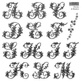 IOD Clear Stamps - Dessins de Broderie