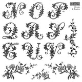 IOD Clear Stamps - Dessins de Broderie