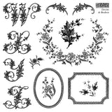 IOD Clear Stamps - Dessins de Broderie