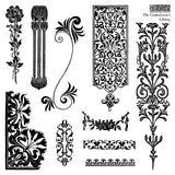 IOD Clear Stamps - The Connoisseur's Library
