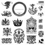 IOD Clear Stamps - The Connoisseur's Library