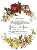 IOD Full Colour Transfer - Flowers By The Poets