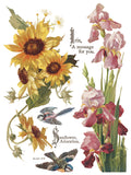IOD Full Colour Transfer - Flowers By The Poets