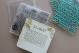 IOD Clear Stamps - A Timely Tale