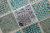 IOD Clear Stamps - A Timely Tale