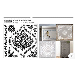 IOD Clear Stamps - Bella