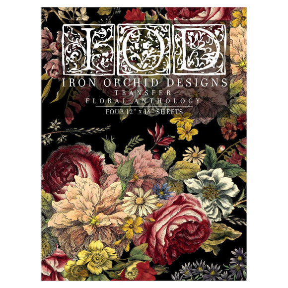 IOD Full Colour Transfer - Floral Anthology Transfer