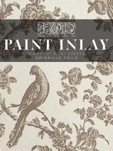 IOD Paint Inlays - Grisaille Toile